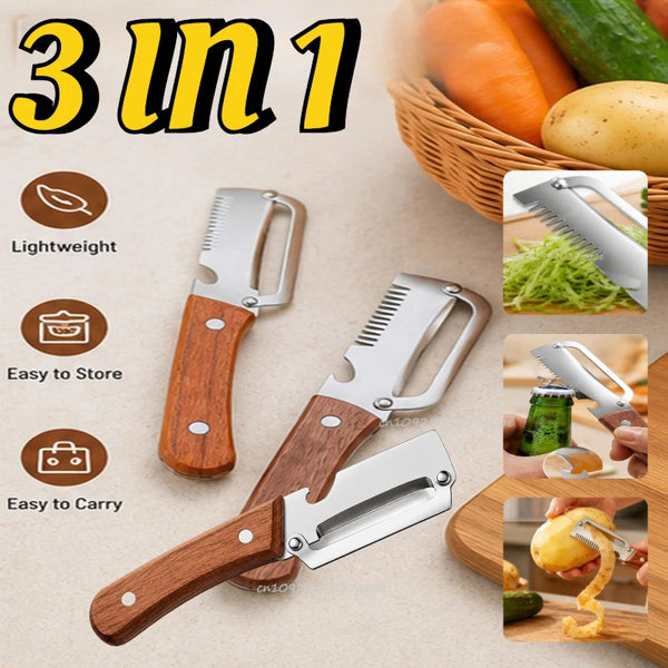 3-in-1 Multi Function Peeler