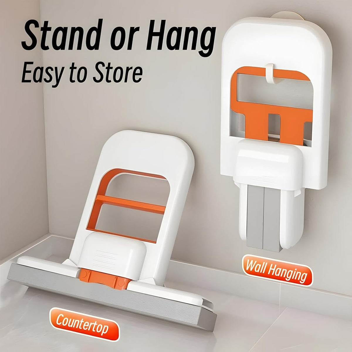 Strong Absorbent Mini Mop Dust Removal Portable Cleaning Mop with Sponge Mini Sponge Mop Wet and Dry Bathroom Desktop Glass