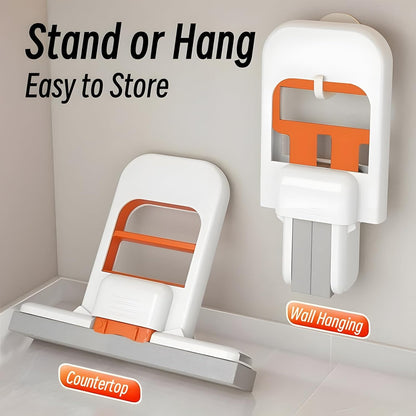 Strong Absorbent Mini Mop Dust Removal Portable Cleaning Mop with Sponge Mini Sponge Mop Wet and Dry Bathroom Desktop Glass