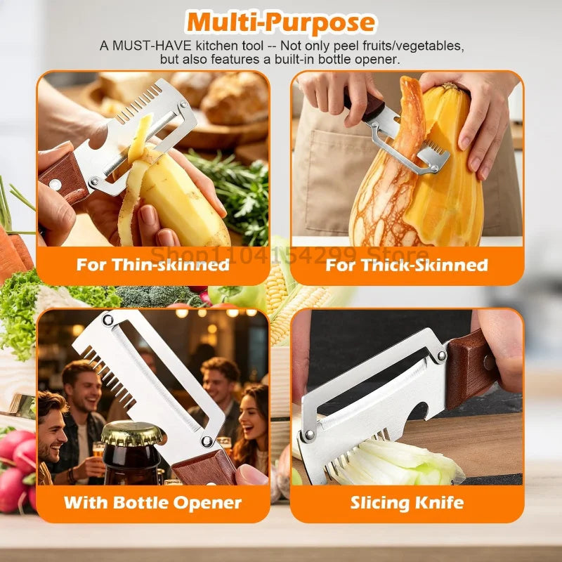 3-in-1 Multi Function Peeler